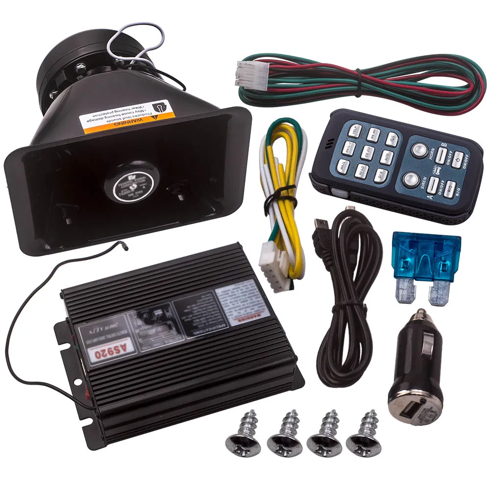 Buy Best WXT5z Per Allarme Polizia Fuoco Avvertimento 400W 8 Suono Del Corno Altoparlante PA MIC Sistema per Universale DC12V Buy Best WXT5z Per Allarme Polizia Fuoco Avvertimento 400W 8 Suono Del Corno Altoparlante PA MIC Sistema per Universale DC12V