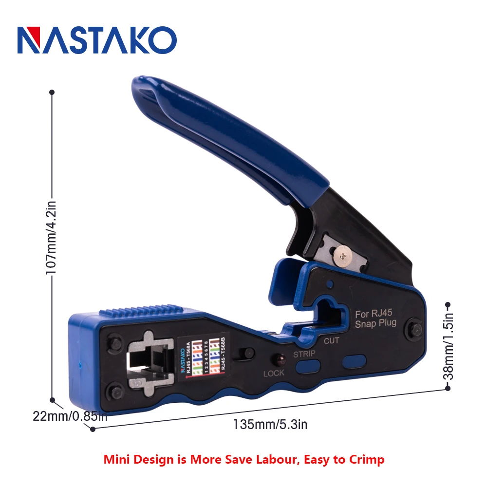NEW RJ45 tool EZ RJ45 network tool rj45 crimper RJ45 Cable Crimping Tool network crimp tools for RJ45 Cat6 Cat5 Plug rj45 Pliers