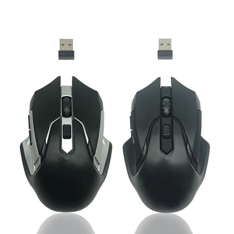 USB Беспроводная игровая мышь 2,4 ГГц с usb-приемником для ПК, ноутбука, офиса, энергосберегающая мышь 1600 dpi, оптическая игровая мышь