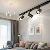 Whole Set Led Track Light Rail 0.5/1M Spot Light Led 12/20/30/40W Track Lighting System Fixtures Spotlight Home Shop Living Room 2