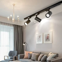 Whole Set Led Track Light Rail 0.5/1M Spot Light Led 12/20/30/40W Track Lighting System Fixtures Spotlight Home Shop Living Room 2