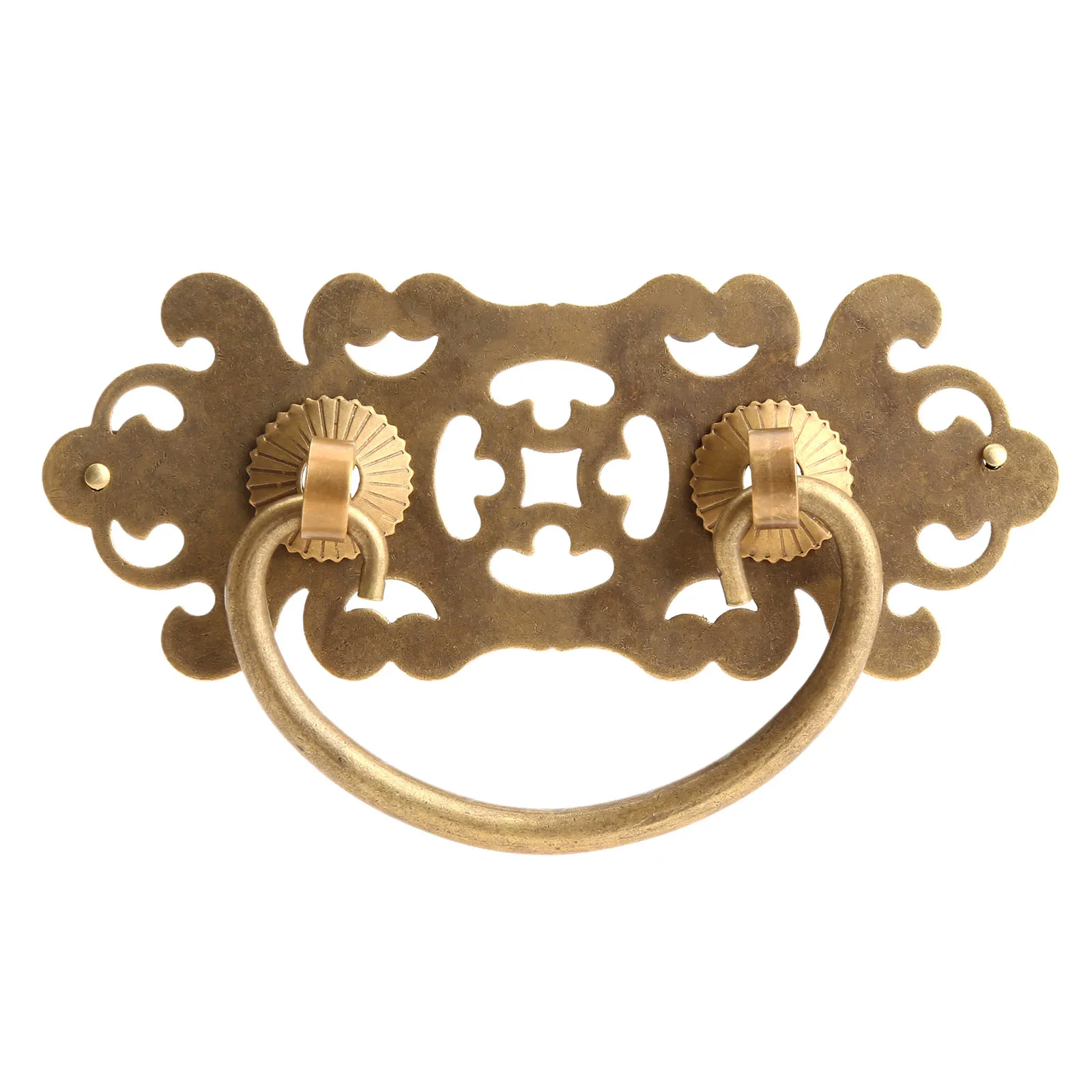 

10.2*5.5cm Antique Brass Furniture Handle Drawer Cabinet Handles and Knob Door Kitchen Pull Handle Decorative Furniture Fittings