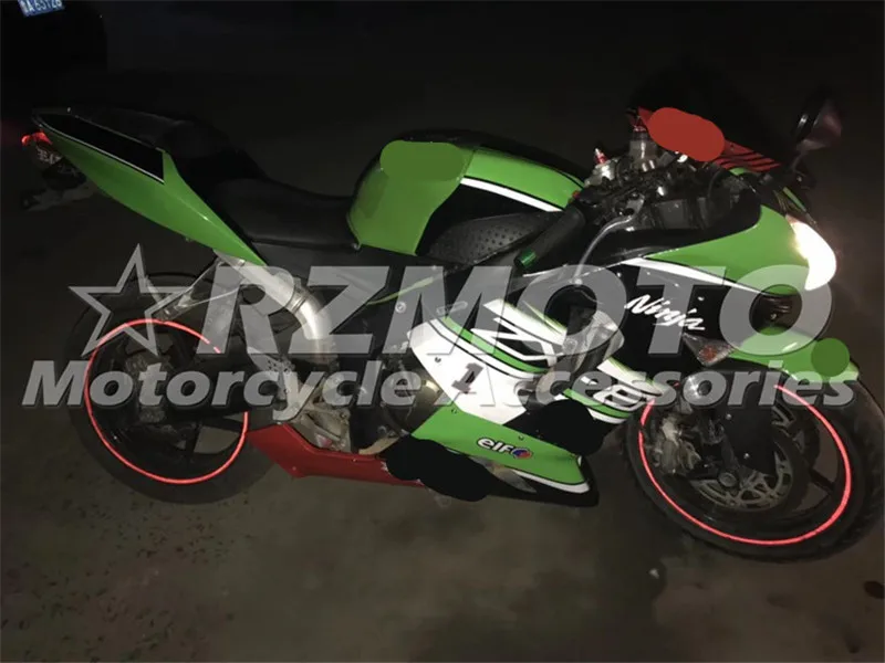 Мотоциклетный обтекатель abs Подходит для Kawasaki ZX6R 636 ZX-6R 2005 2006 корпусные детали пресс-форм Магазин № 0336