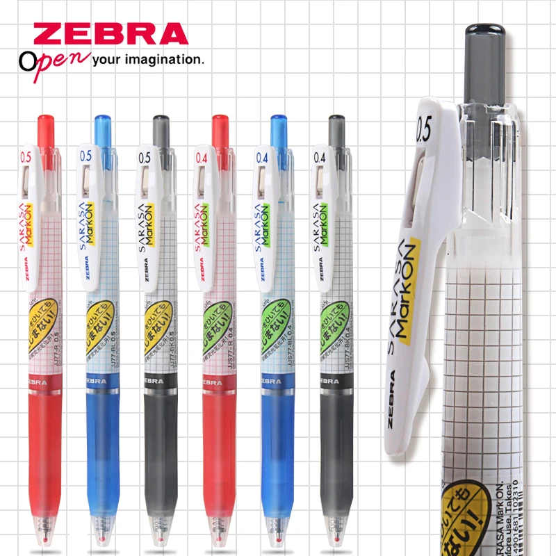 1pcs Japan Zebra Sarasa Series Gel Pen Jj77 / Jjs77 Grid Pen Holder 0.4