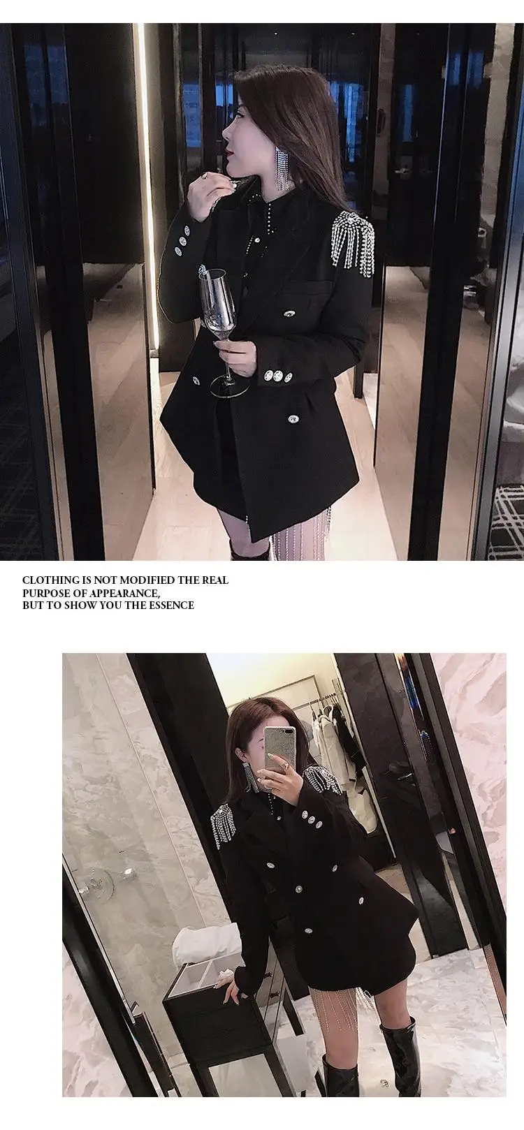 Новая мода женщин сексуальная высокая талия bodycon Туника ассиметричное, неправильной формы стиль Кристалл Стразы кисточкой Короткие мини вечерние Клубные юбки