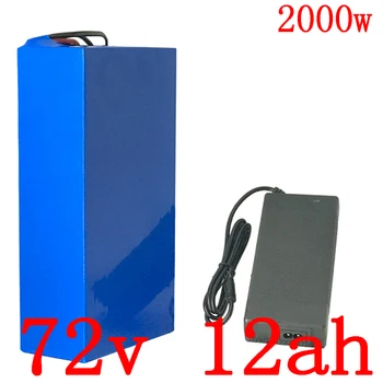Billig 72V Lithium-akku 72V 12ah Elektrische Fahrrad Batterie 1000W 1500W 2000W 72V Li-ion Batterie 72V Elektrische Roller Batterie
