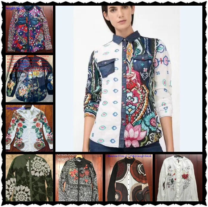 

Broken size Spanish shirts are fashionable desigual