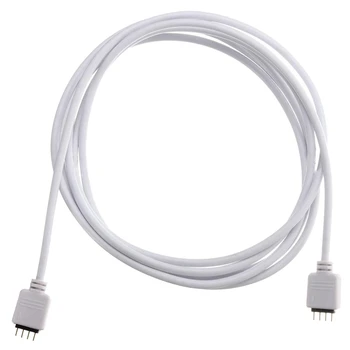 

4Pin Extension Wire Cable Cord Connector RGB 5050 3528 LED Strip Light Length: