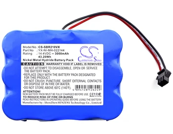 

Cameron Sino Battery for Bobsweep bObi Classic BObi Pet Robotic Vacuum Cleaner 017144-TN Replacement YX-NI-MH-022144 3000mAh