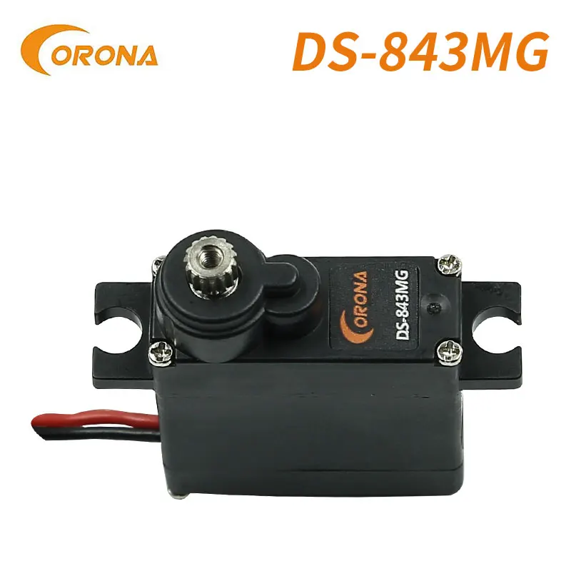 Цифровой Микро Сервопривод Corona DS843MG с высоким крутящим моментом 4 8 кг/8 5
