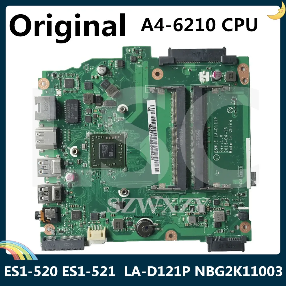 LSC для ACER Aspire ES1 520 521 материнская плата ноутбука W/A4 6210 CPU B5W1E LA D121P NBG2K11003