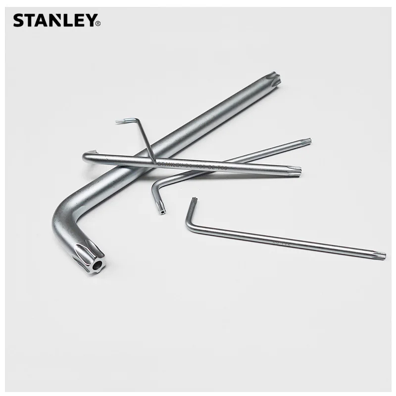 Stanley 1 Pezzo Grande Micro Di Sicurezza Torx T30 T6 T7 T8 T9 T10 T15 T20 T25 T27 T40 T45 T55 Chiave A Prova Di Manomissione Llaves Torx Bit Di Foro