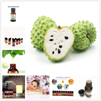 

10ml Water-soluble Air Freshening Essential Oils for Aromatherapy Diffusers Custard apple Eye patch Skin Care Essential Oil