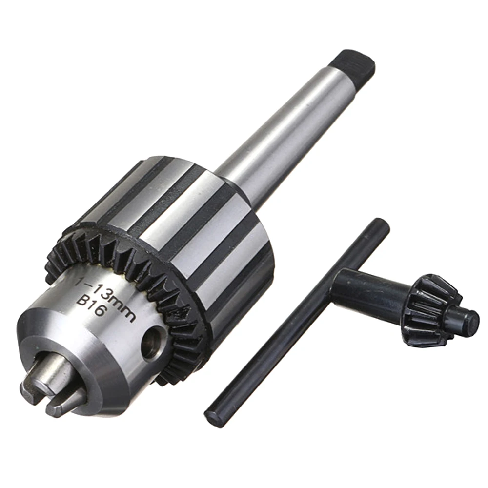 

Mini Carbide Steel MT2 Drill Chuck Arbor 5/64" To 1/2" Self Tighten Lathe Tools