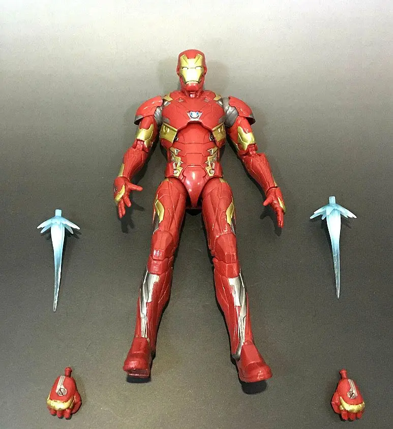 MK46 Marvel Legends Человек-паук Железный человек Тони баннер Черная пантера Hydra Solider Дэдпул Халк Росомаха Свободные Фигурки Лидер продаж - Цвет: MK46