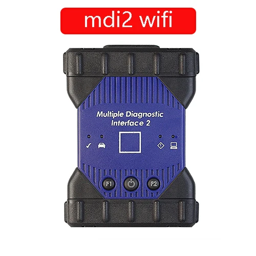 OBD2 V2019.07 новейший forGM MDI MDI2 множественный диагностический интерфейс ForGM MDI wifi многоязычный для Opel сканер - Цвет: Черный