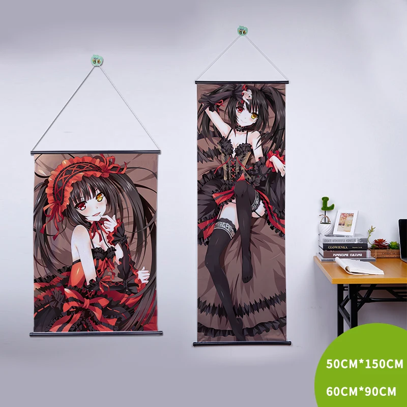 

Japanese Anime Personal Painting Anime Cosplay Wall Scroll Poster Cartoon Animation Scroll