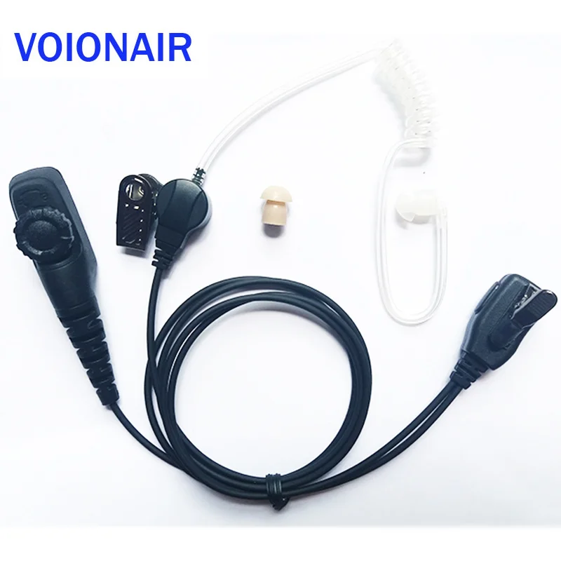 VOIONAIR Air трубчатые наушники гарнитура микрофон PTT для радиоприемника Airbus EADS THR9 THR9I