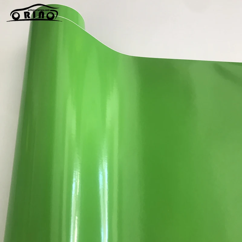 Apple Green Gloss Vinyl Wrap Sticker-3