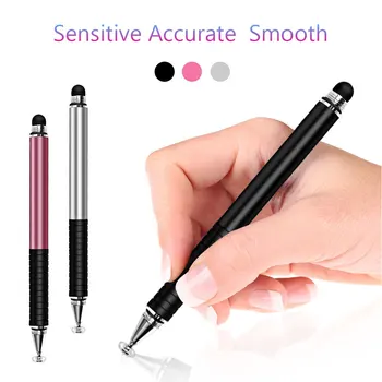 

Capacitive Disc Stylus Pens Universal 2 in 1 Fiber Touch Pen Drawing Tablet Stylus Pens For Iphone iPad Huawei Xiaomi Tablet