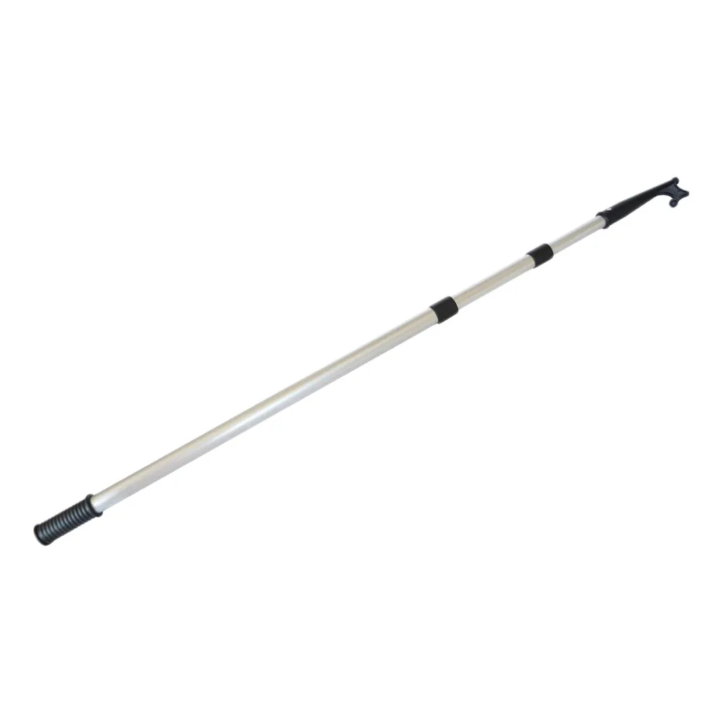 Marine Aluminum Telescopic .3-section Boat Hook 3.5-Feet to 7.6-Feet Long