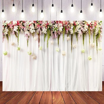 

W092 Newborn Baby Flower Wall Background Wedding Backdrop Party Photography Photography Props