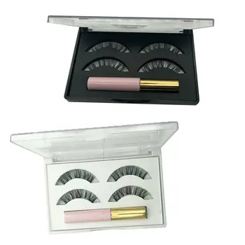

Magnetic Liquid Eyeliner Pencil Fake Eyelashes Set Waterproof Lasting Cosmetic Eyelashes Extension Faux Fake Lashes