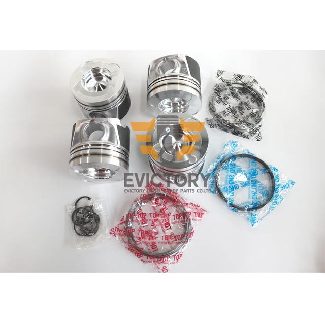 For Nissan D22 D40 Np300 Engine Rebuild Kit Piston Ring, 54 OFF