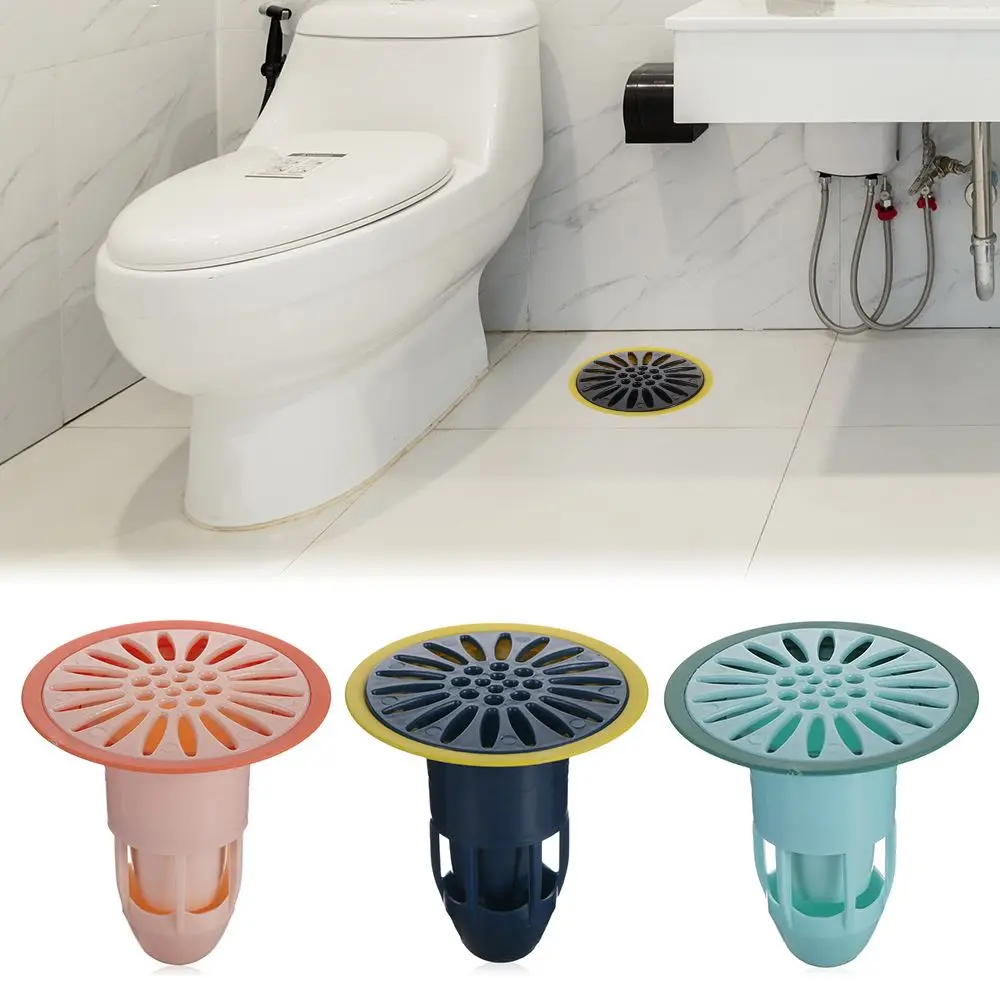 Deodorant Floor Drain Core Silicone Shower Drain Stopper Insectproof