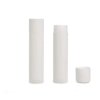 

25PCS Empty Cosmetic Chapstick Lip Gloss DIY Pipe Lipstick Balm Tube With Caps Container