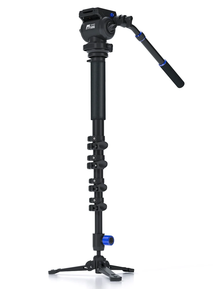 

JieYang JY0618 carbon fiber Professional Monopod For Video & Camera / Tripod For Video / Tripods Fluid Head Damping Accessories