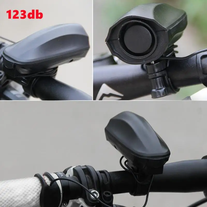 Велосипедный Электронный громкий сигнал 123 дБ Предупреждение безопасный