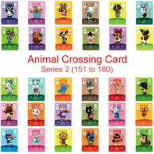Series 2 (151 to 180) Animal Crossing Card Amiibo Card Work for NS 3DS Game New Horizons Pekoe Bianca Beau Ruby Julian Sprinkle IoT Devices Series 2 (151 to 180) Animal Crossing Card Amiibo Card Work for NS 3DS Game New Horizons Pekoe Bianca Beau Ruby Julian Sprinkle IoT Devices