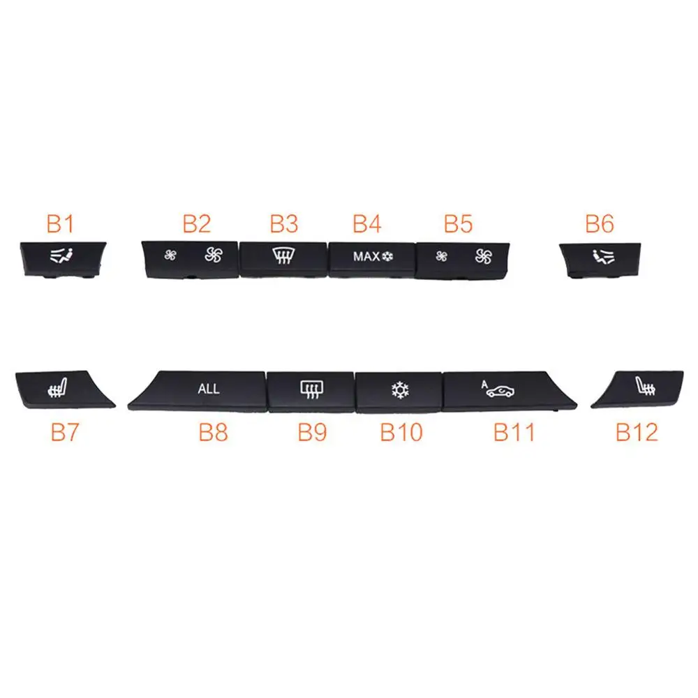Комплект для ремонта автомобильного кондиционера 12 кнопок на панели A/C