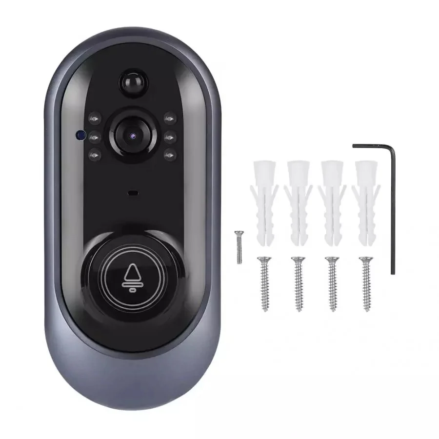 Умный видеозвонок с поддержкой Wi Fi FHD 1080P Alexa|Видеорегистраторы| |