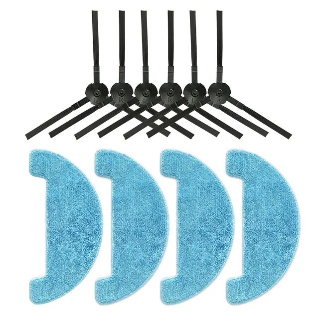 iLife A4 A4S A40 Polaris PVCR 0726W 0826 0926 Main Side Brush Hepa Filter Replacement Part  Spirit Robot Vacuum Accessories Set B