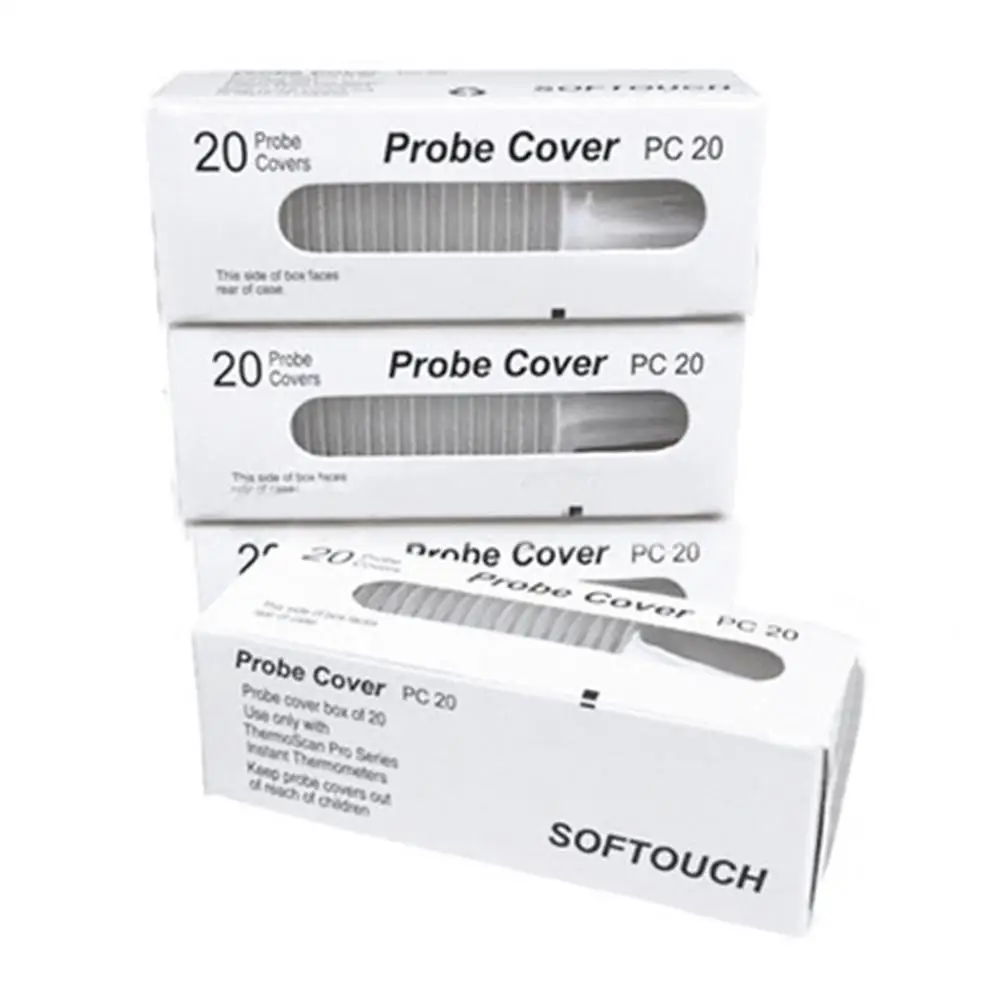 

20pcs/box Ear Thermometer Replacement Lens Filters Probe Cover For Braun Thermoscan Replacement Lens Safe And Clean Probe Cover