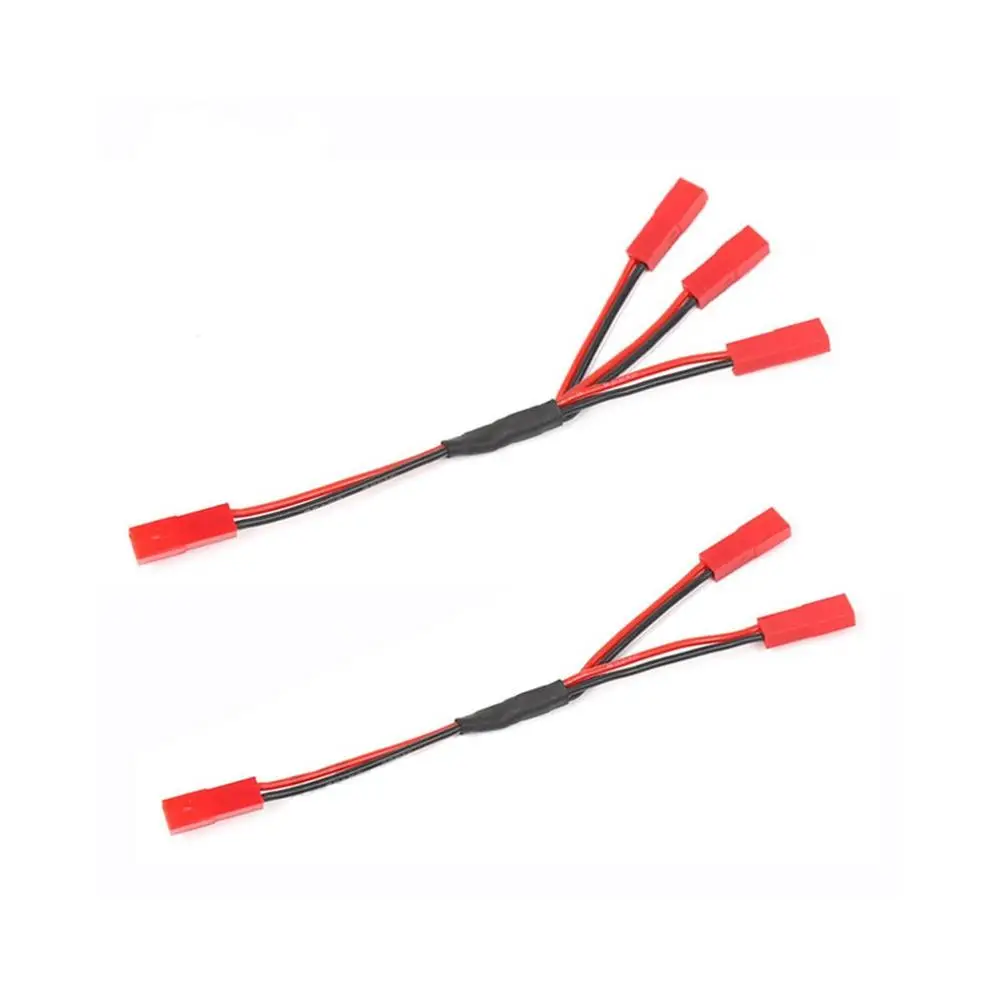 1pcs JST Y Connector 1 Male to 2 Female Plug Cable Wire For RC Lipo Battery