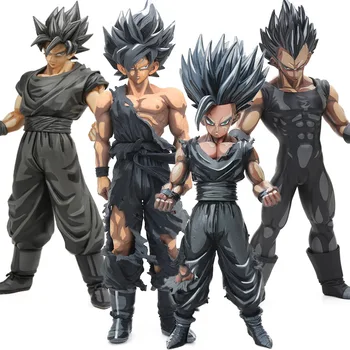 

MSP Chocolate Ver Black Son Gohan Goku Vegeta PVC Action Figure Master Star Piece Dragon Ball Z Figurine Collectible Model Dolls