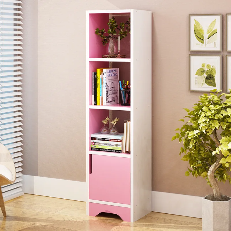 

Minimalist Modern Bookshelf Bedroom Bookcase Living Room Storage Shelf Creative Partition Storage Shelf Sub-Simple Bookcase Disp