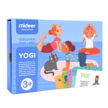 Mideer – cartes éducatives en papier pour enfants, jouets de Yoga cognitif montessori