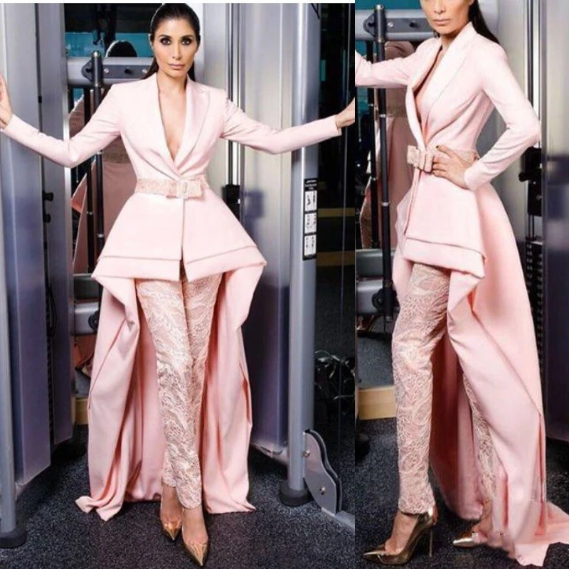 pink jumpsuit formal