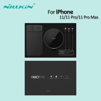 

NILLKIN Wireless Charger Set for iPhone 11/11 Pro/11 Pro Max Come with Wireless Charging Pad and protector case back cover