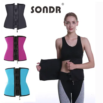 

SONDR Women Corset Waist Trainer double pressing Cincher Underbust Corset Body Shaper Shapewear corset Slimming Belt Shaper