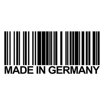 

Hot Car Sticker Accessories MADE IN GERMANY Bar Code Vinyl Car Styling Cover Scratches Waterproof Motorcycl PVC 15cm X 6cm