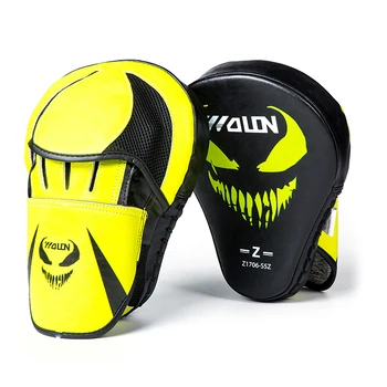 

Wolon 1 Piece Wushu Muay Thai MMA Boxing Pads Sparring Punching Training Focus Mitts Strike Target Martial Arts Sanda Gear DEO