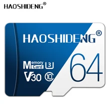 Высококачественная синяя карта micro sd, 8 ГБ, 16 ГБ, 32 ГБ, 64 ГБ, 128 ГБ, классная карта памяти 10, карты памяти micro sd cartao de memoria TF