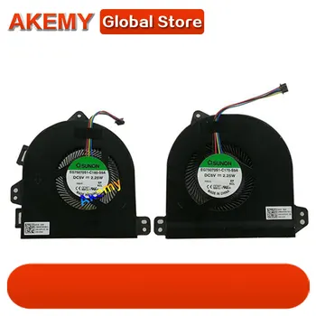 

New original CPU GPU cooling fan for ASUS G701V G701VO G701VIK FAN COOLER DC5V 2.25W EG75070S1-C160-S9A C170-S9A