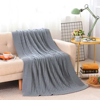 

Throw Blanket For Bed Sofa Travel Office Kids Adult Bedding Knitted Blankets Summer Comforter Winter Sheet blankets for beds