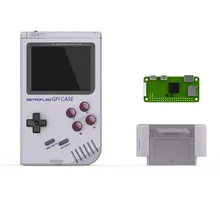 Gameboy Retroflag GPi Case Console de jeu portable classique pour framboise Pi zéro/zéro W/GameBoy Pi avec arrêt sûr GPi Case(China)